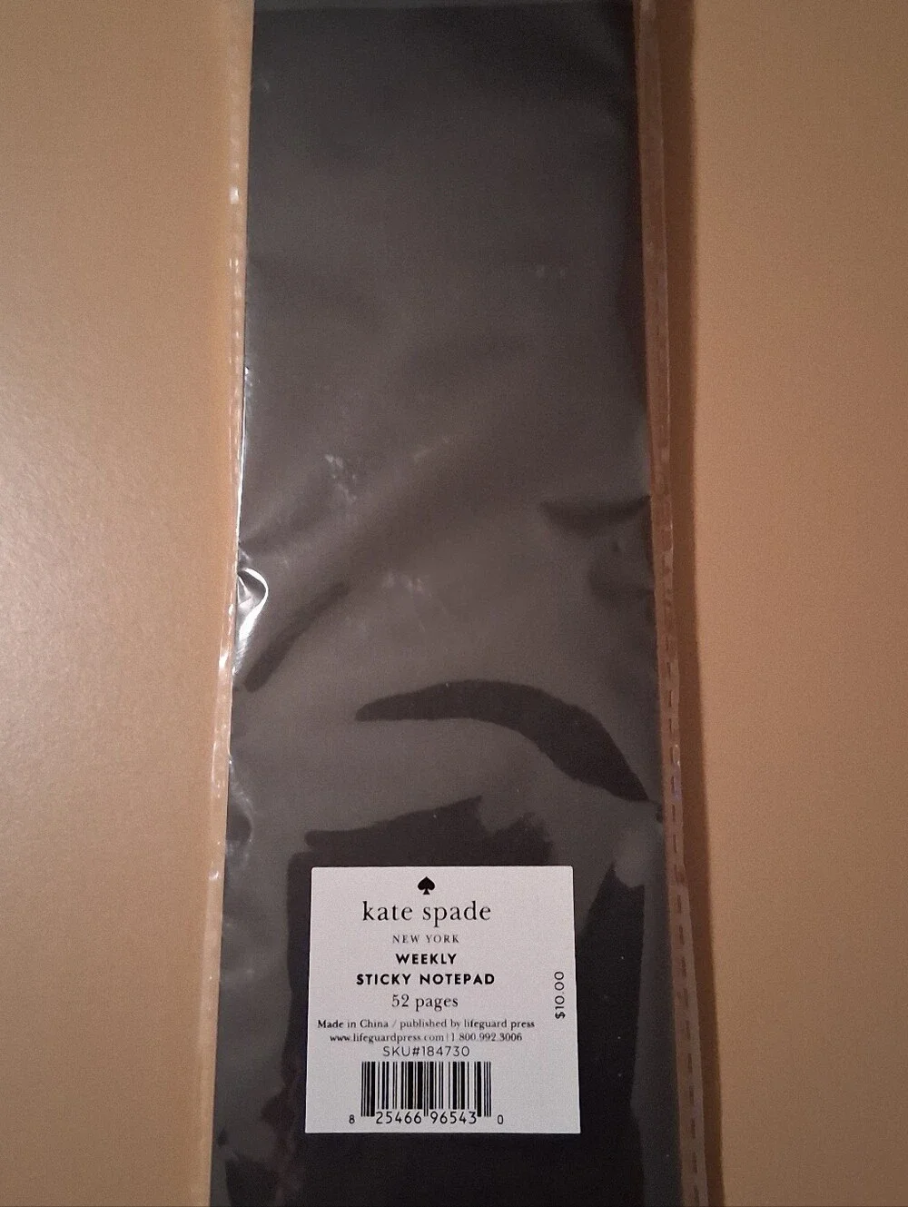kate spade Weekly Sticky Note Pad NOS/NIP